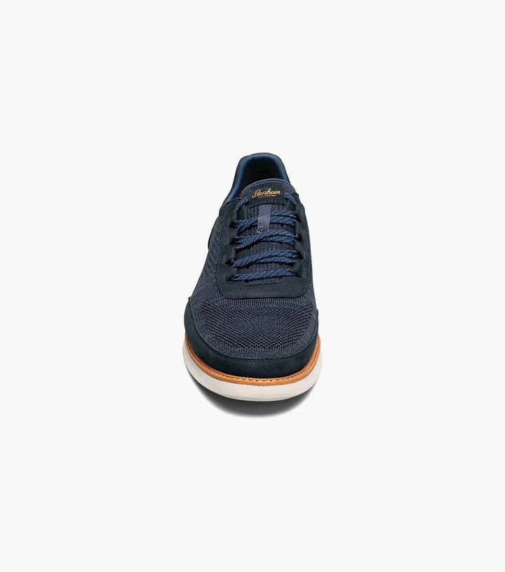 Florsheim "Launch" Knit Elastic Lace Moc Toe Slip On - Navy