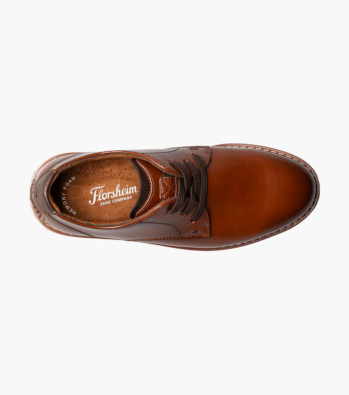 Florsheim "Vibe Jr" Boys Plain Toe Oxford