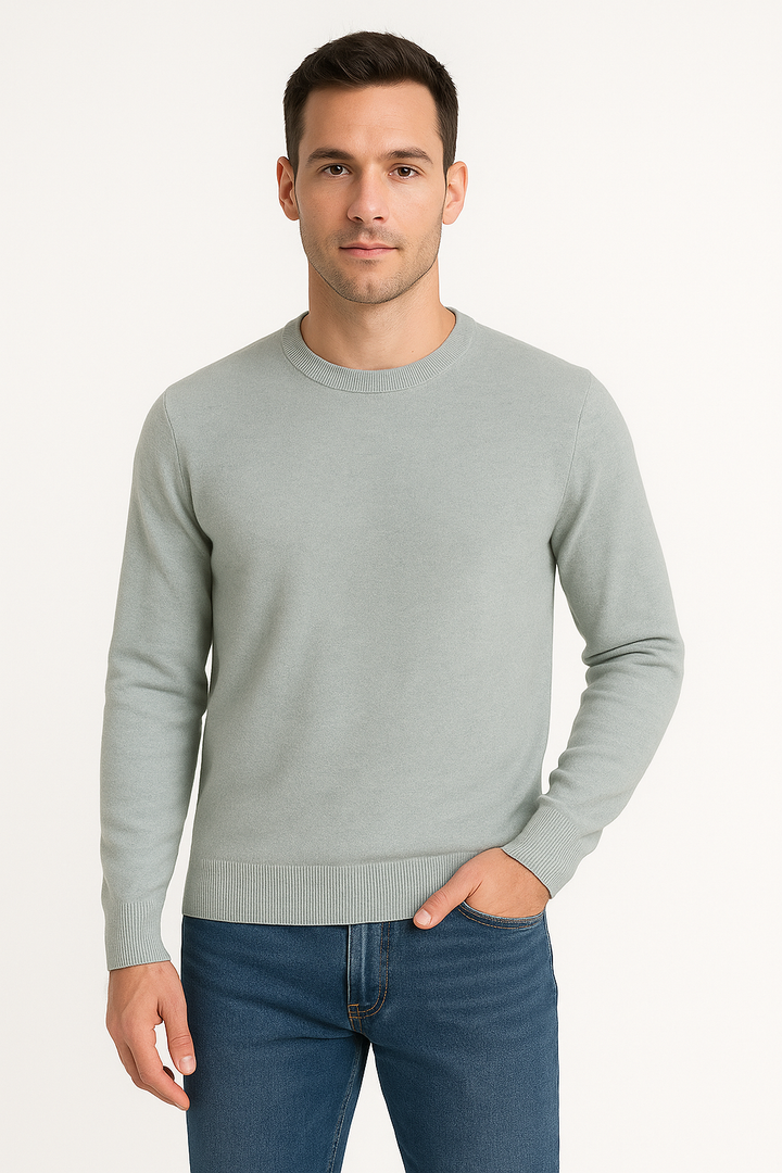 Proper Sport Cotton Silk Crew Neck Sweater