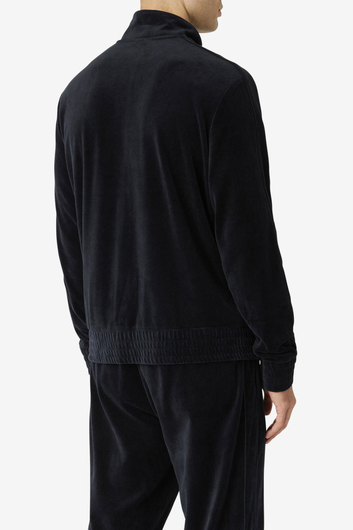 Fila Men`s Velour Deverall Jacket & Pant`s Tracksuit