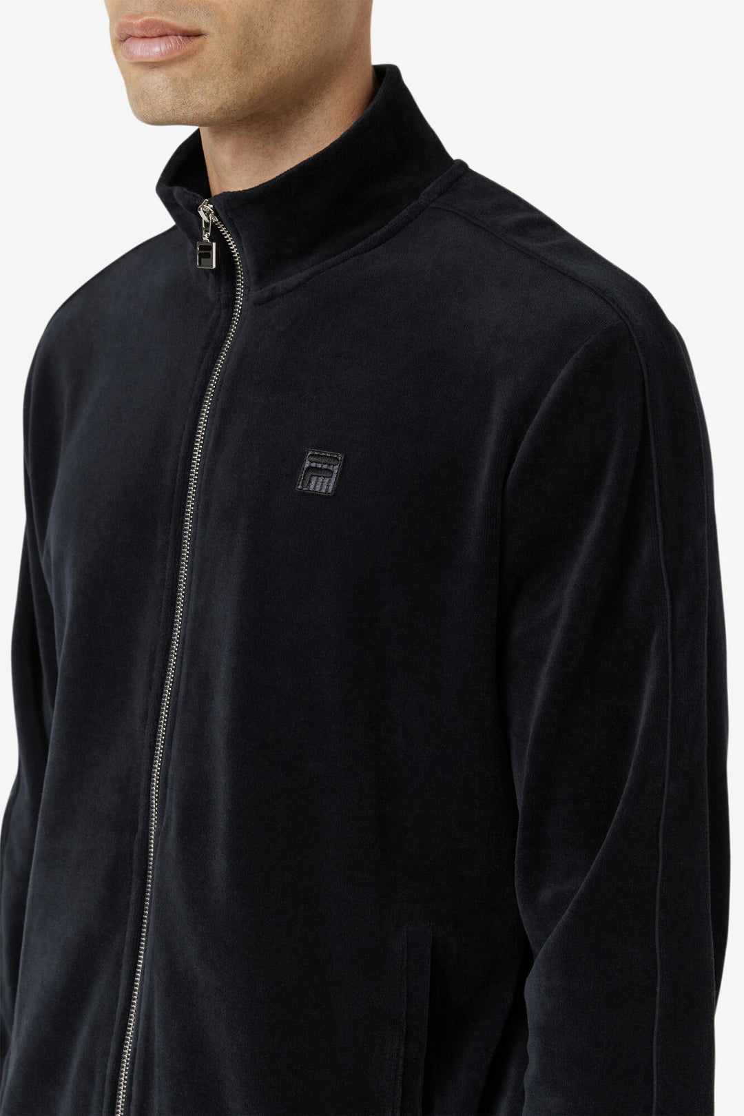 Fila Men`s Velour Deverall Jacket & Pant`s Tracksuit