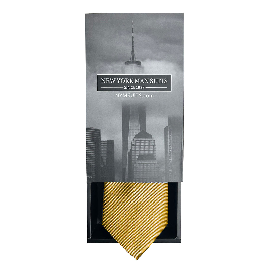 New York Man Solid Skinny Tie