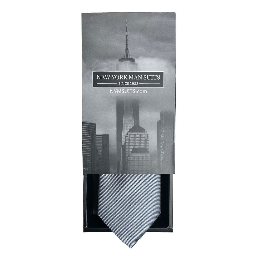 New York Man Solid Skinny Tie