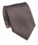 Men`s Bocara Regular Width Fancy Design Silk Tie-Black