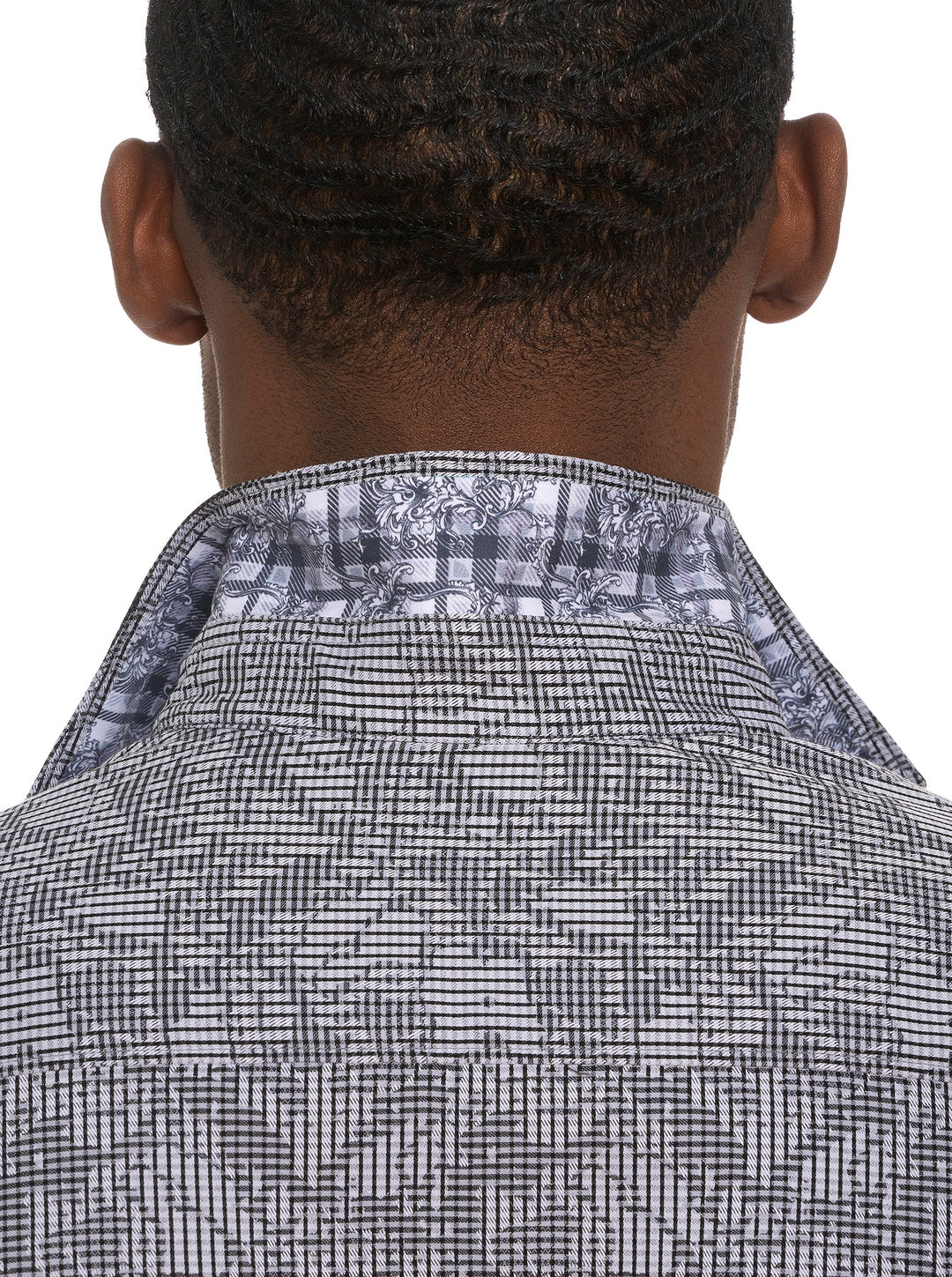 Robert Graham Electric Slide Long Sleeve Woven Shirt-Grey