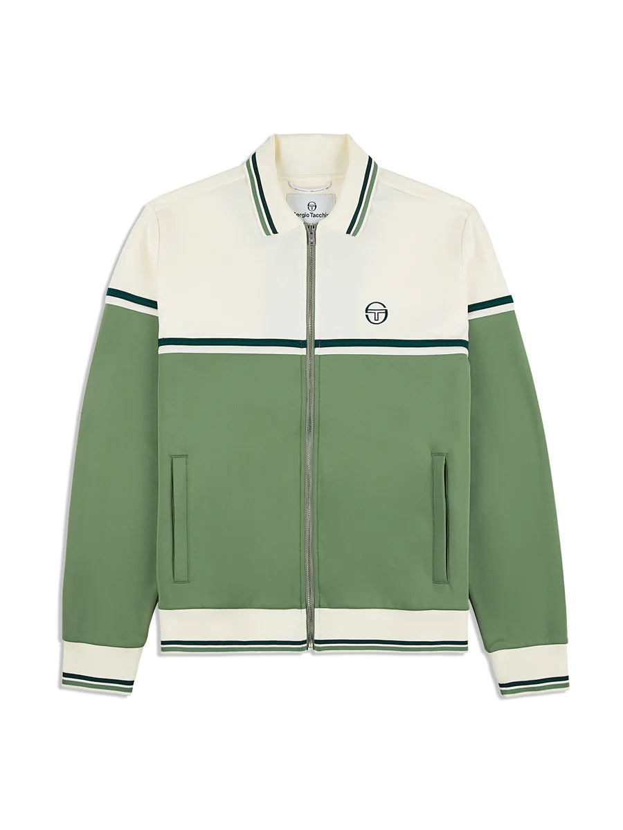 Sergio Tacchini Mens Olmi Track Jacket Hedge Green 2XL