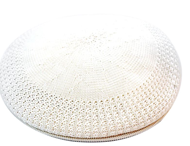 Bruno Capello Vented Ivy Cap Hat-White