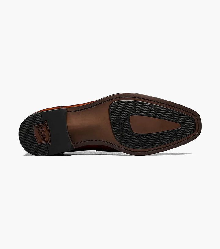 Florsheim Sorrento Moc Toe Penny Loafer-Cognac