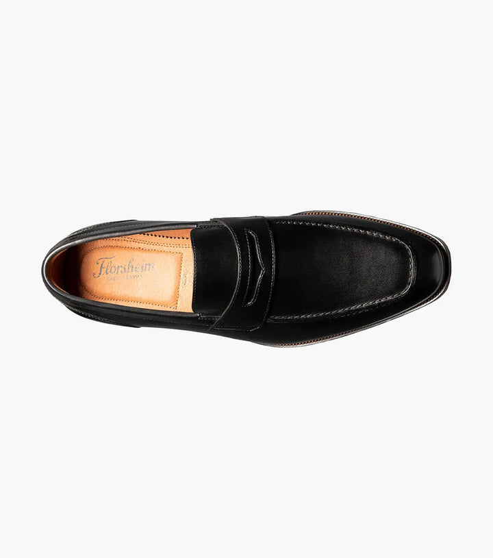 Florsheim Sorrento Moc Toe Penny Loafer-Black