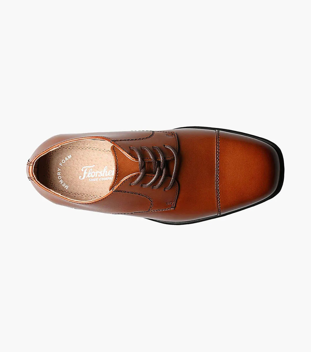 Florsheim REVEAL JR. Boys Captoe Oxford Shoe