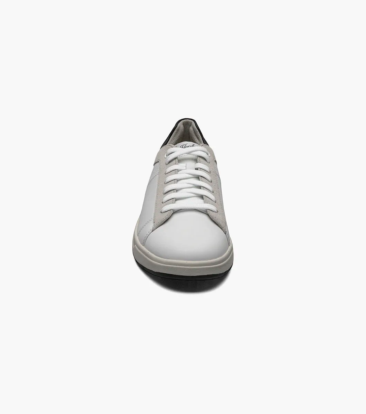 Florsheim HEIST Lace To Toe Sneaker-White - New York Man Suits