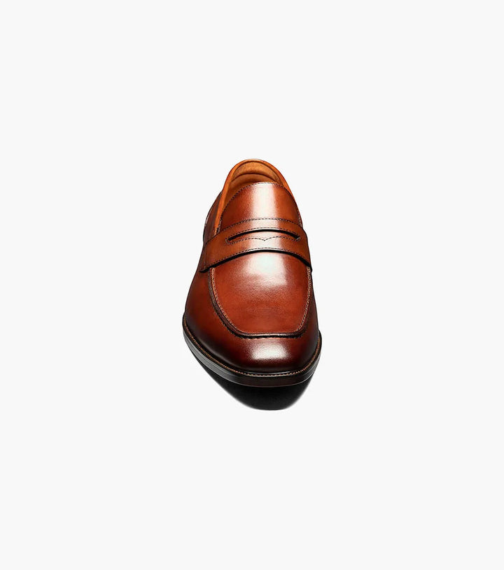 Florsheim Sorrento Moc Toe Penny Loafer-Cognac