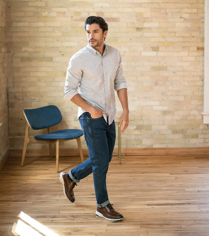 Florsheim Norwalk Plain Toe Oxford Shoe - Cognac