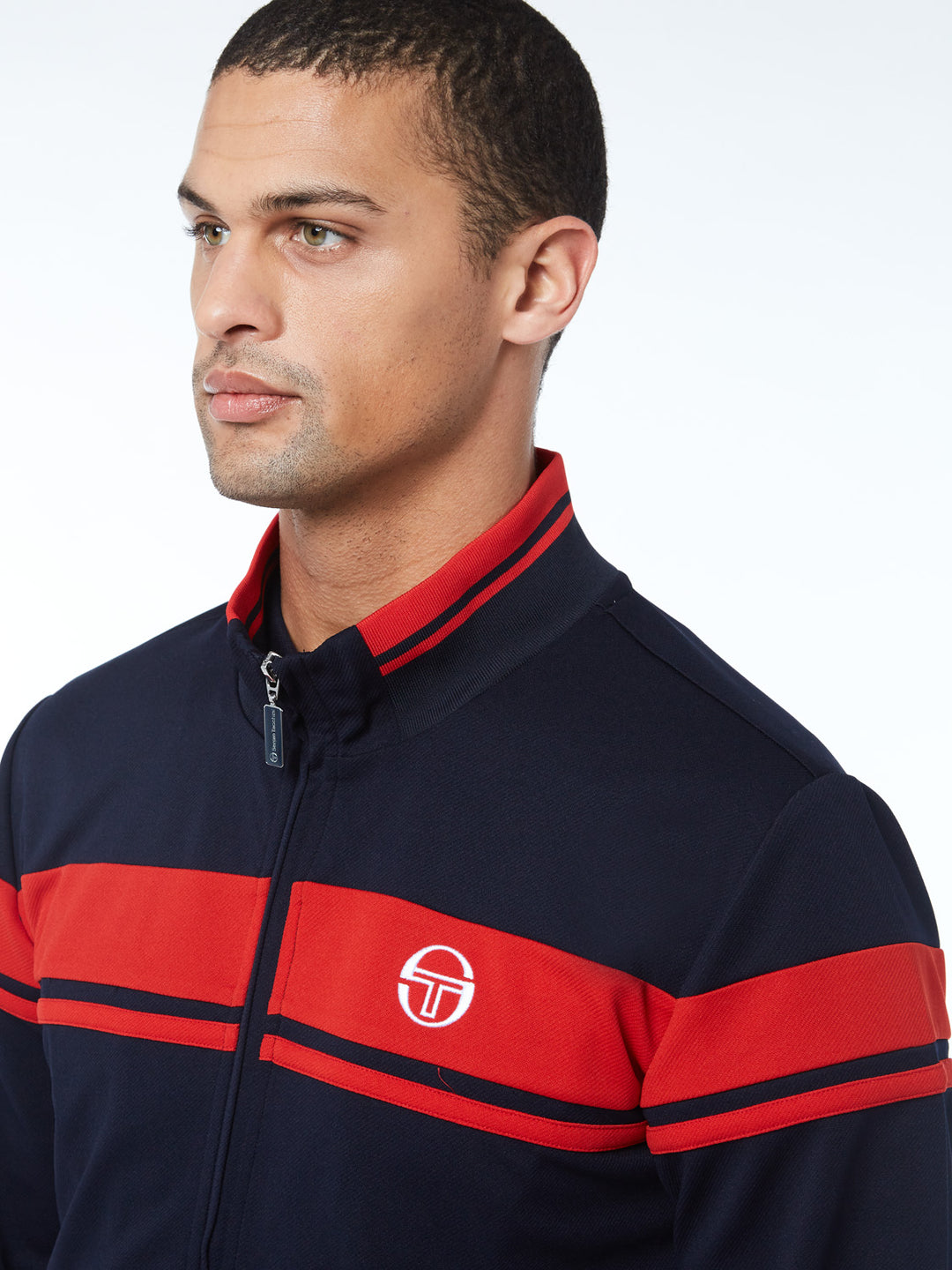 Sergio Tachini Tennis Young Line Track Jacket and Pants White-Navy - New York Man Suits