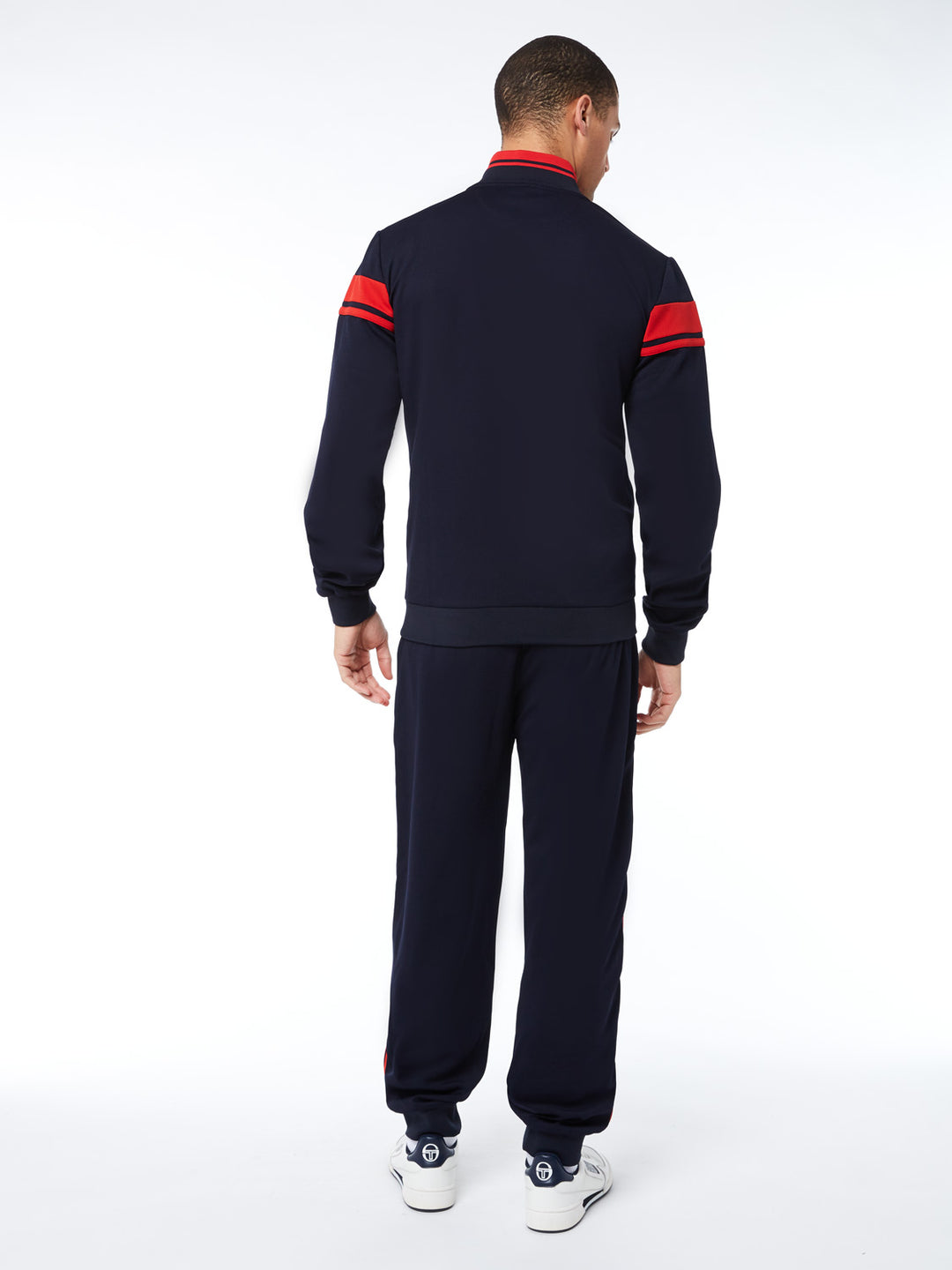 Sergio Tachini Tennis Young Line Track Jacket and Pants White-Navy - New York Man Suits