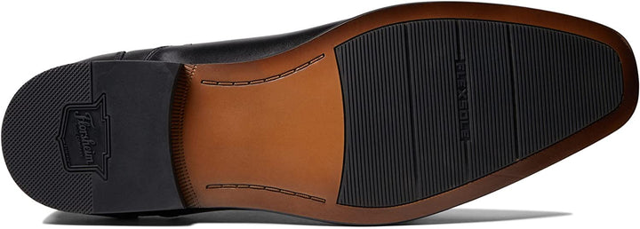 Florsheim Mens Wide Width Postino Cap Toe Ox Oxford Dress Shoes-Black - New York Man Suits