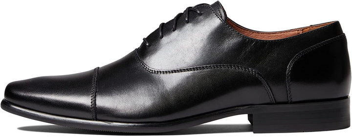 Florsheim Mens Wide Width Postino Cap Toe Ox Oxford Dress Shoes-Black - New York Man Suits