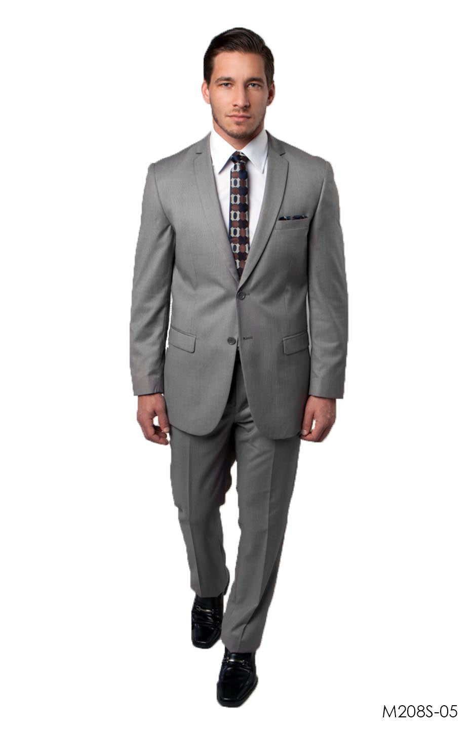 Lt Grey Suit For Men Formal Suits For All Ocassions M208S-05