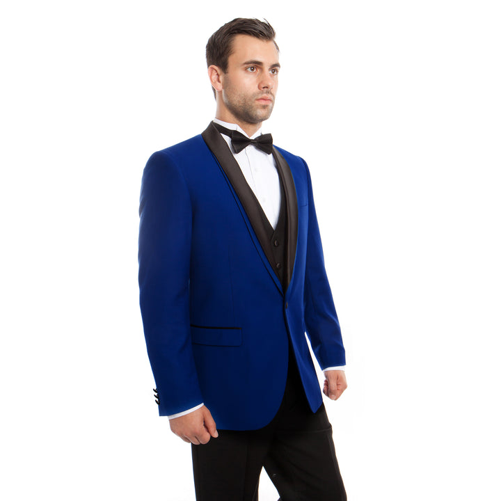 Shawl Collar Tuxedo Solid Slim Fit Prom Tuxedos For Men - New York Man Suits