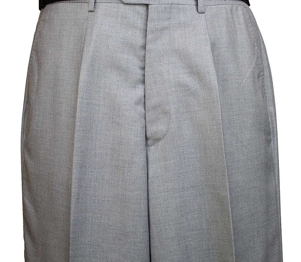 Tzarelli Mens Light Grey 3pc 2 Button Italian Designer Suit - TZ100 - New York Man Suits