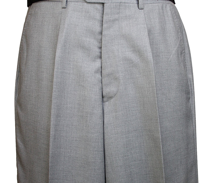 Tzarelli Mens Light Grey 3pc 2 Button Italian Designer Suit - TZ100 - New York Man Suits