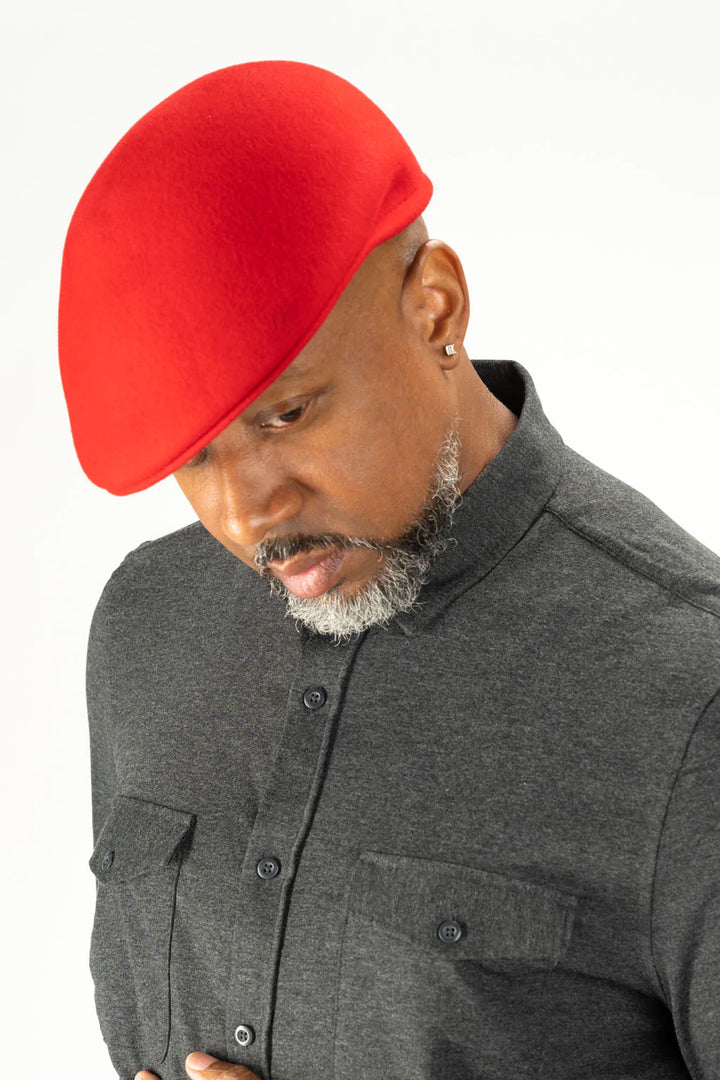 Bruno Capello Tyson Collection Ascot Cap - Brown