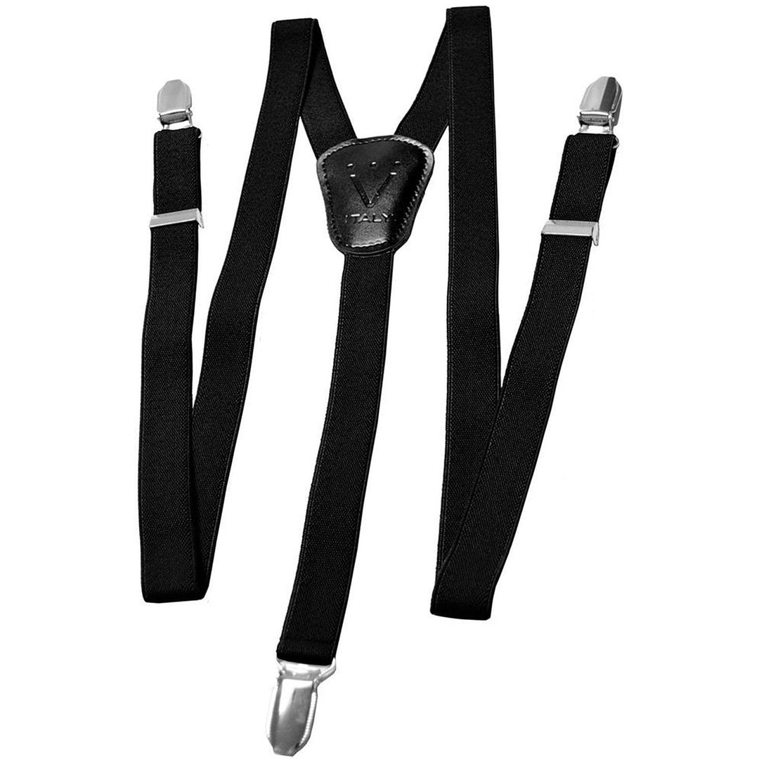 Boys Suspenders Y Shape Back Elastic Clip One Size Fits All - New York Man Suits