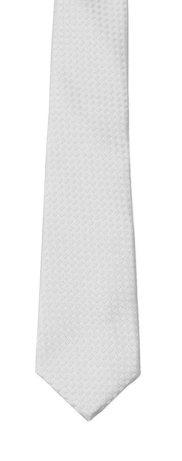 Joseph Lee Boys White TNT Tie - WHTIE - New York Man Suits