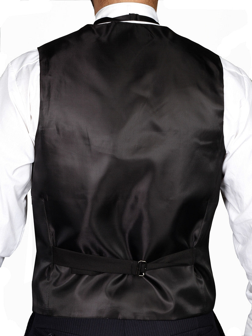 NYMSuits - Men's Basic Black Tuxedo Vest - TV115 - New York Man Suits