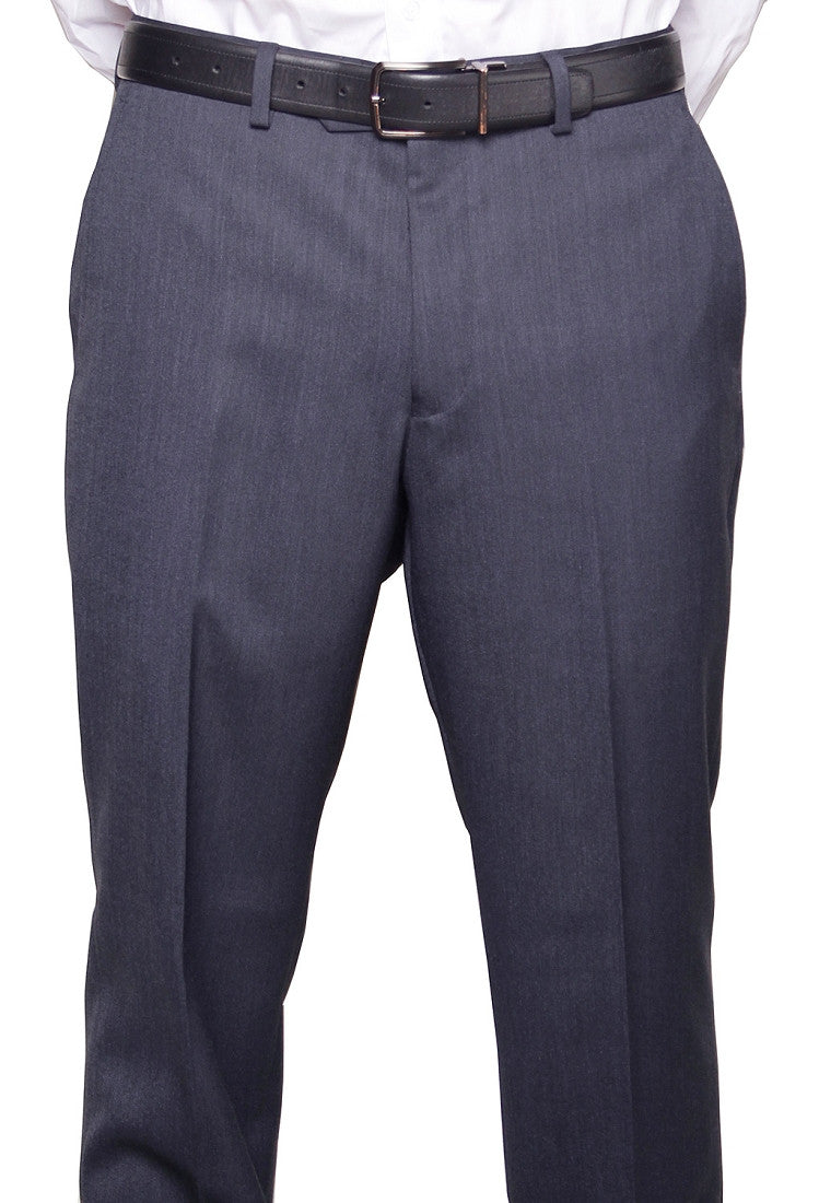 Michael Kors Men's Modern Blue Non Pleated Regular Fit Dress Pants - XQX0010 - 30L30 Michael Kors Men's Modern Blue Non Pleated Regular Fit Dress Pants - XQX0010 - 30L30