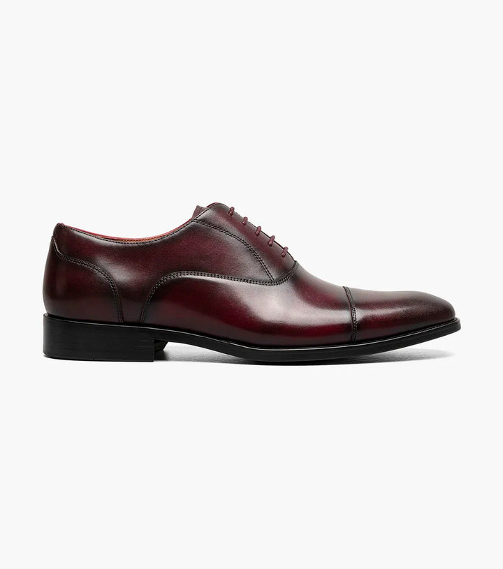 Florsheim Men Sorrento Captoe Shoe-Burgundy