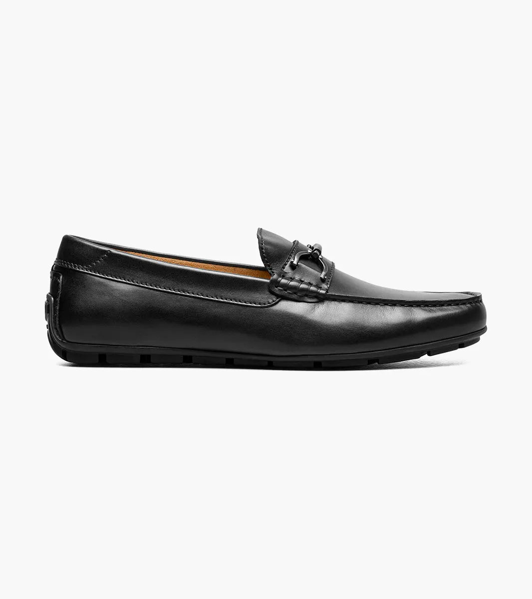 Florsheim Motor Bit Driver Shoe - Black - shoes - view 2 | New York Man Suits