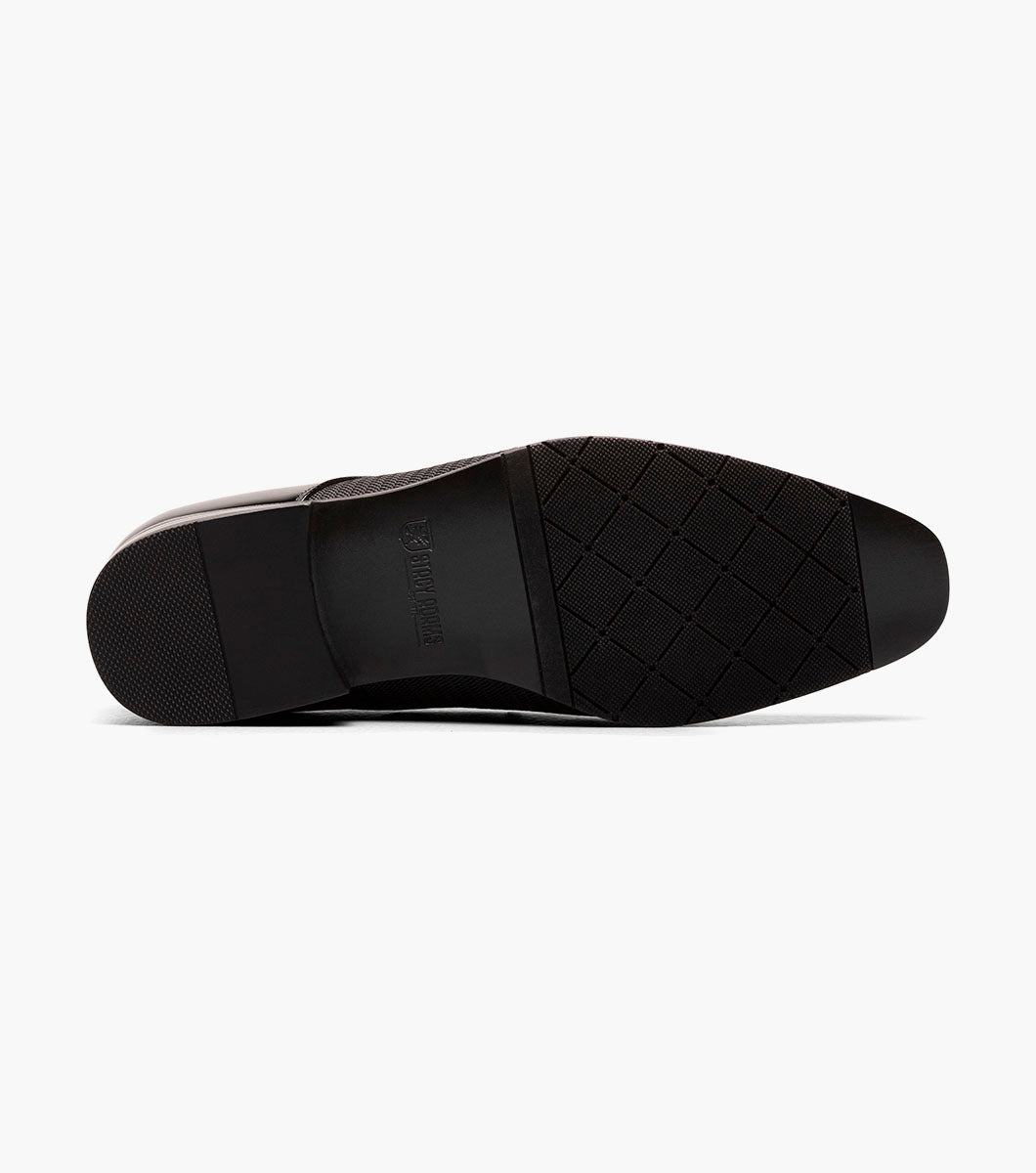 Stacy Adams Pharaoh Black Oxford - angled view
