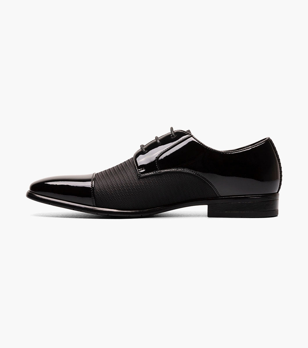 Stacy Adams Pharaoh Black Oxford - top view
