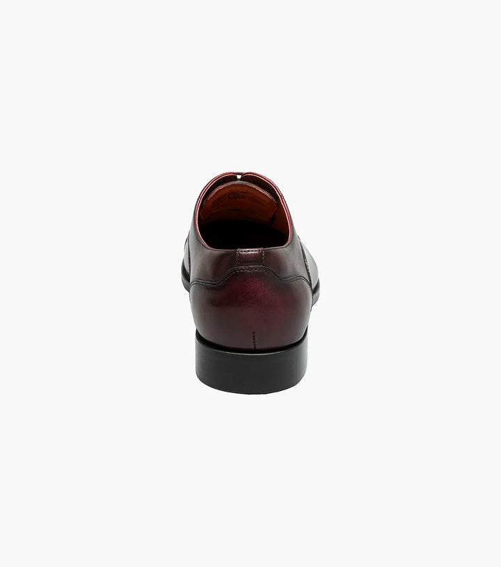 Florsheim Men Sorrento Captoe Shoe-Burgundy