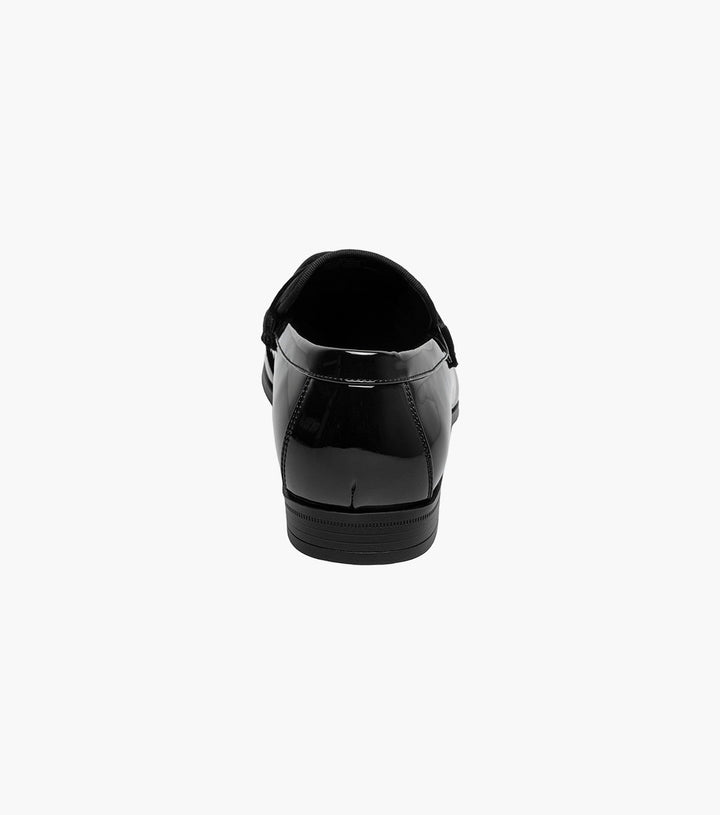 Stacy Adams Spratley Black Slip-On - detail view