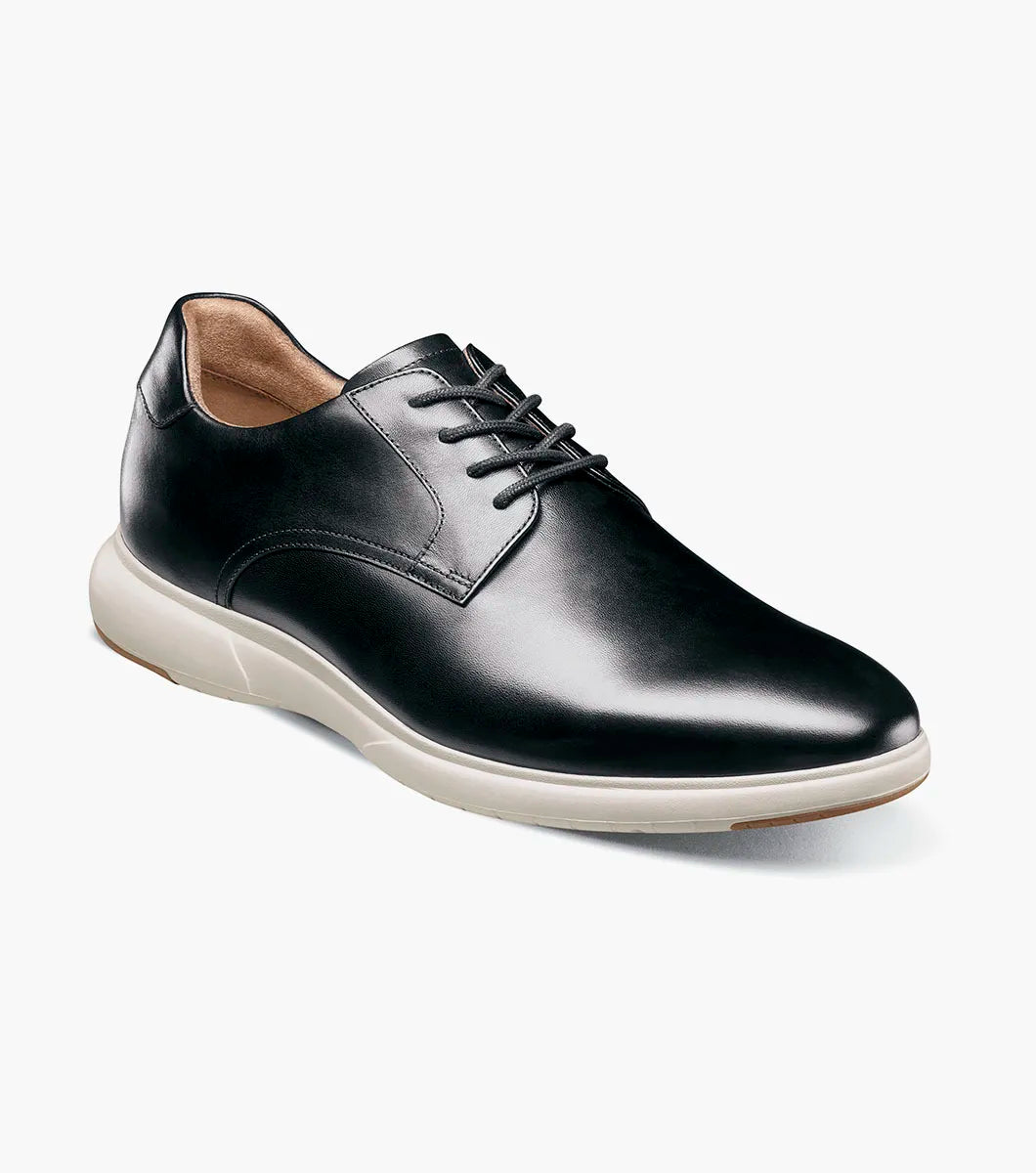 Florsheim Dash Plain Toe Oxford Sneaker Shoe - Black - shoes | New York Man Suits