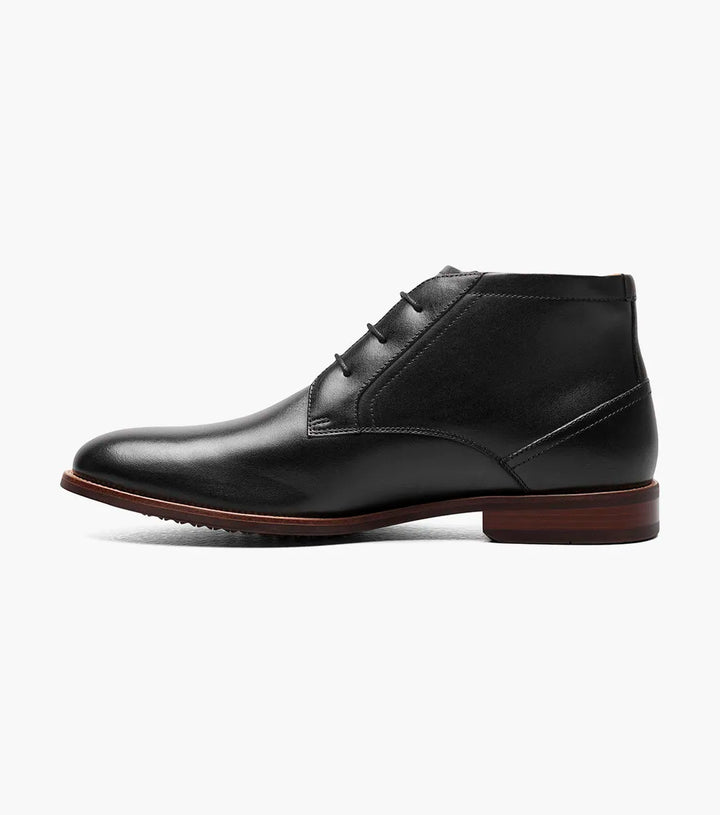 Florsheim "Rucci" Plain Toe Chukka Boot - Black