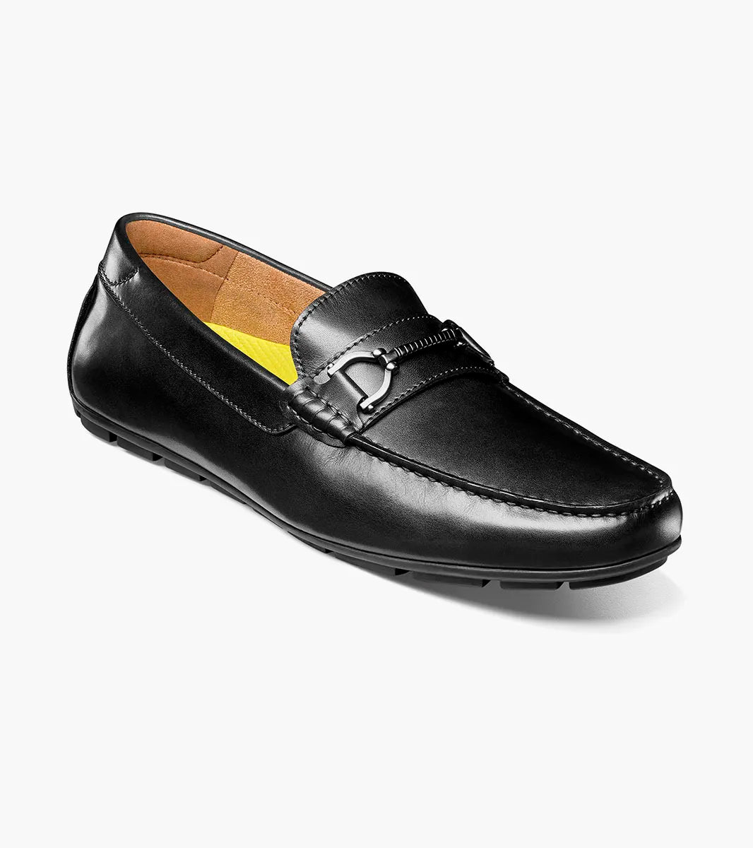 Florsheim Motor Bit Driver Shoe - Black - shoes | New York Man Suits
