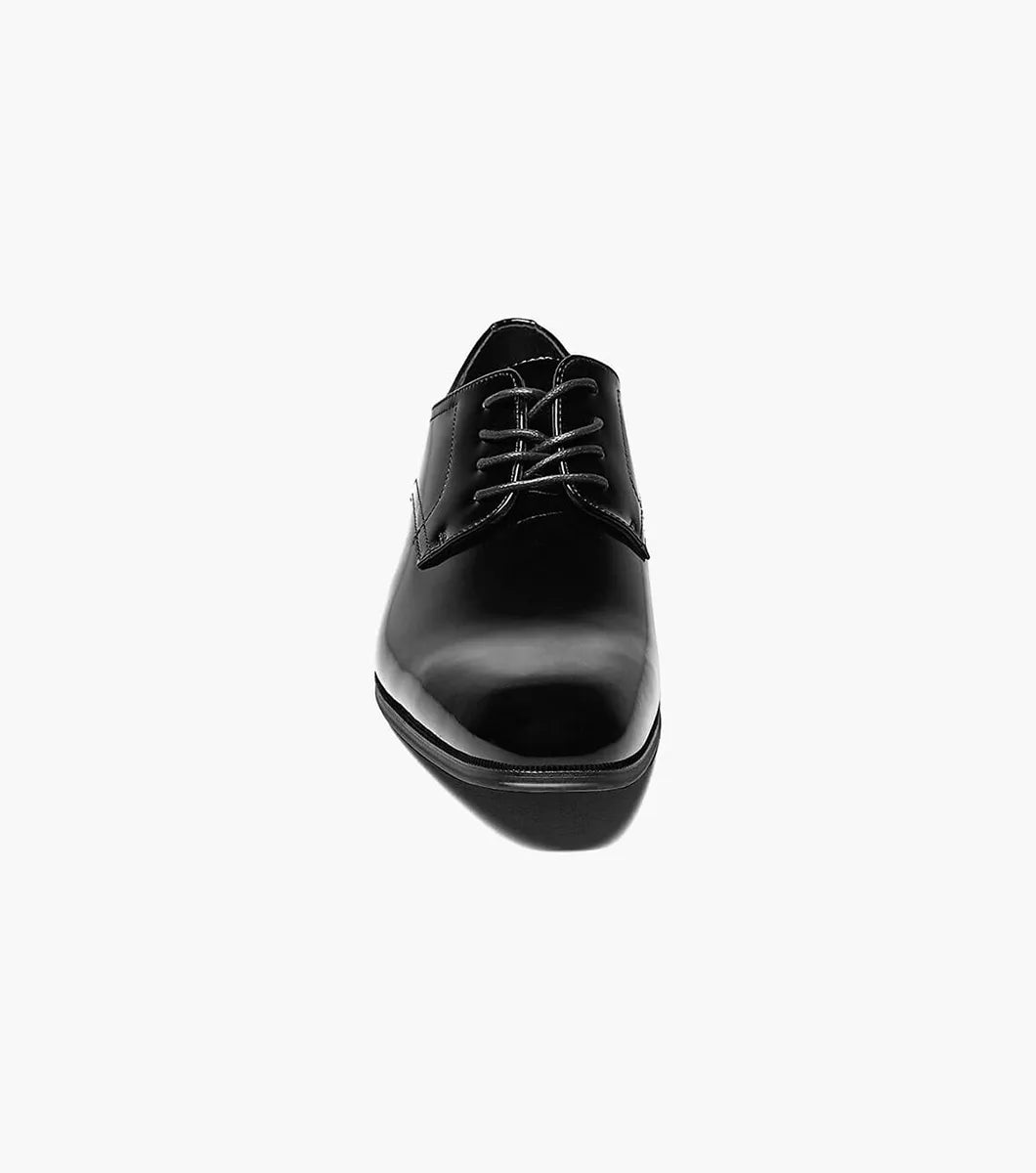 Florsheim Tux Plain Toe Oxford Shoe - Black Patent