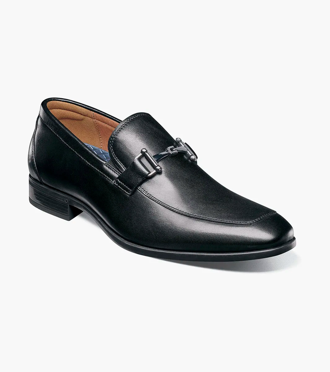 Florsheim Zaffiro Moc Toe Bit Loafer - Black - shoes | New York Man Suits