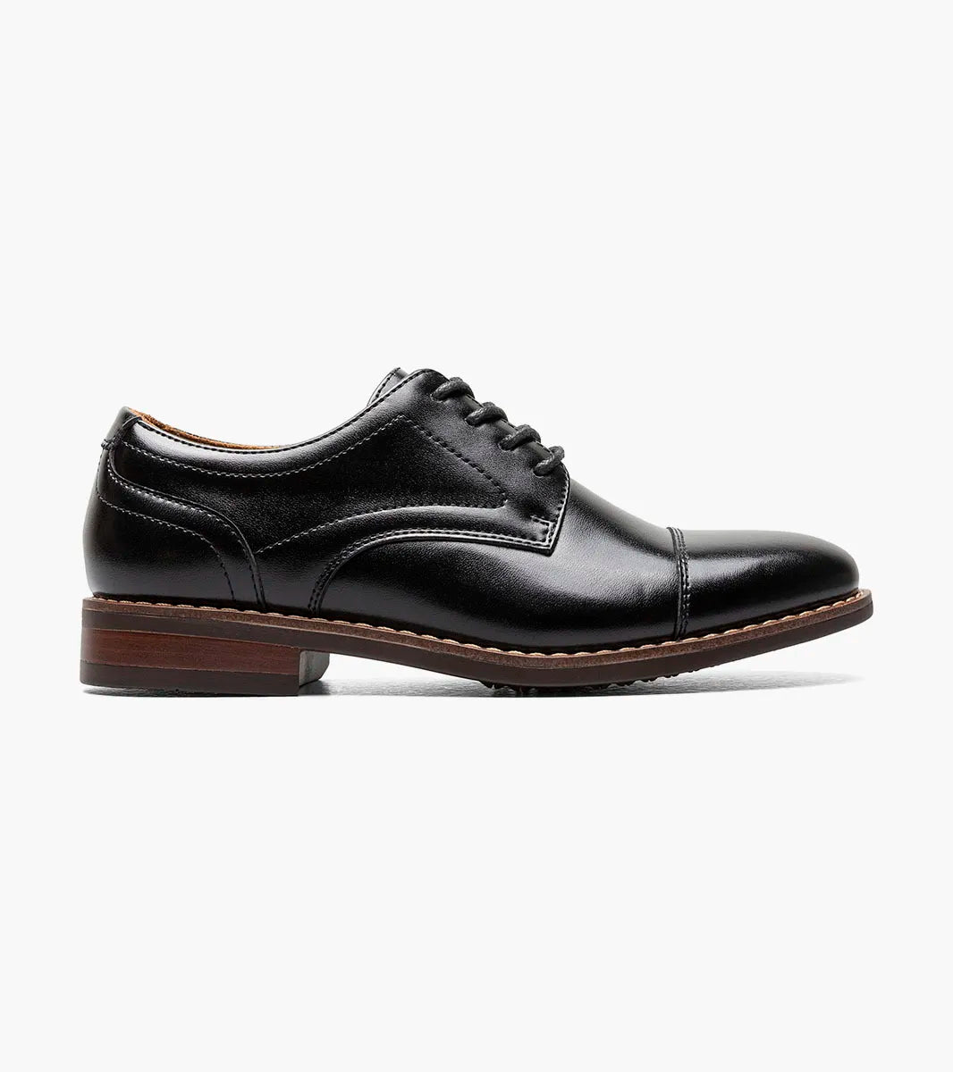 Florsheim "Rucci JR." Boys Cap Toe Oxford Shoe