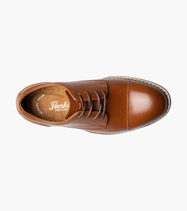 Florsheim "Rucci JR." Boys Cap Toe Oxford Shoe