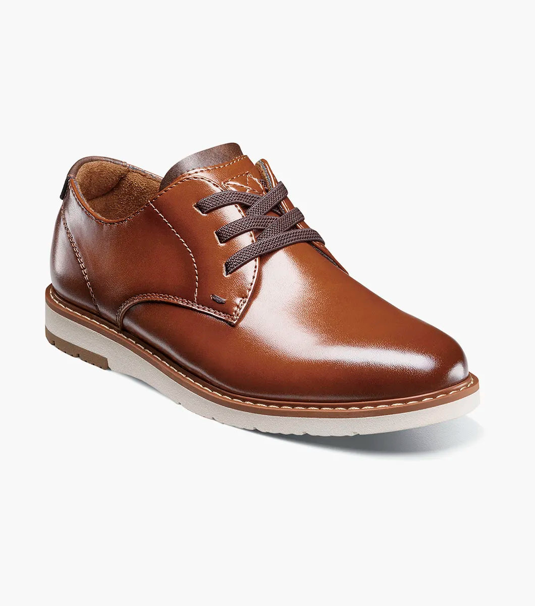 Florsheim "Vibe Jr" Boys Plain Toe Oxford - shoes in Black | New York Man Suits