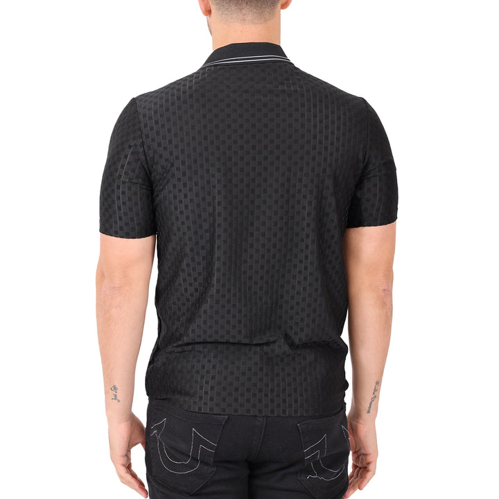BeSpoke Collection Light Weight Polo Style SHIRT S/S-Black