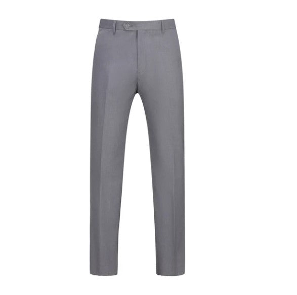 Skinny Fit Performance Stretch Three-Piece Suit - Grey