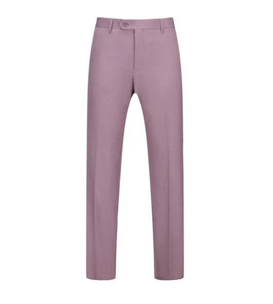 Skinny Fit Performance Stretch Three-Piece Suit - Lilac