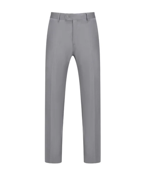 Classic Fit Performance Stretch Three-Piece Suit - Grey