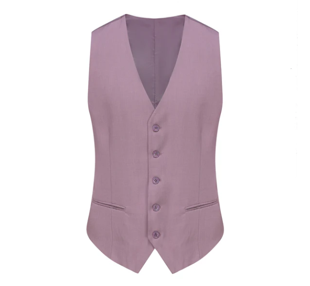 Classic Fit Performance Stretch Three-Piece Suit - Lilac