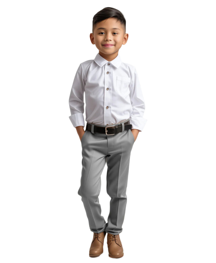 Boys Pant Light grey